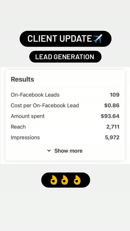 Campagna lead generation per un cliente